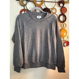 FEAT brand 3x FlowTech Roam Crewneck Heather Grey Sweatshirt Unisex Pullover NWT